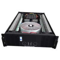 Amplificateur de puissance professionnel de classe H à 2 canaux 4500W*2, amplificateur PA haute puissance 8 ohms pour sonorisation en direct, DJ, concert, audio, usine OEM