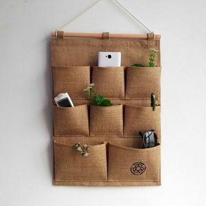 Calendriers de l'Avent vides, calendriers de Noël en lin tendance, sacs de rangement suspendus pour Noël - Product Image 6