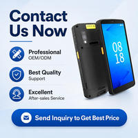 Lecteur de codes-barres PDA portable robuste, scanner Android portable robuste, PDA Android, scanner de codes-barres Android, PDA Android 6 Go NFC