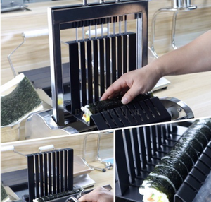 Máquina Cortadora de Rollos de <span class=keywords><strong>Sushi</strong></span> Eléctrica de Escritorio para Restaurantes Japoneses, Cortadora Automática de Rollos de <span class=keywords><strong>Sushi</strong></span>, Robot Cortador - Product Image 2