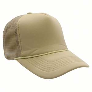 Nouvelle Arrivée 2025 Printemps-Été Casquette Trucker en Éponge Décontractée pour l'Extérieur, en Maille Respirante, Protection Solaire, Chapeau de Soleil Sportif - Product Image 5