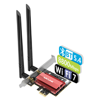 Adaptador PCI-E Tri-Banda WiFi 7 BE8774 con Bluetooth 5.4