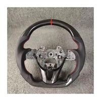Roda kemudi mobil serat karbon, Aksesoris otomotif untuk Mazda 3 6 Axela CX3 CX5