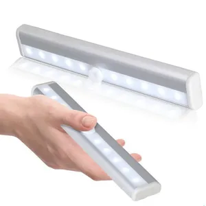 Tubo LED Ativado Sensor Magnético Closet Night Light USB Bateria Sensor Interior Luzes Closet Light Sem Fio