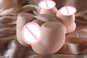 ตุ๊กตายางเพศชาย ขนาด 30 ซม. หน้าท้องอวบอ้วน 3 ชั้น วัสดุ TPE ช่องทางสองทาง จัดส่งแบบส่วนตัว พร้อมจัดส่งฟรี - Product Image 3