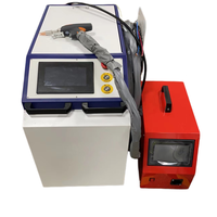 Mesin Laser Serat Pendingin Air Multifungsi 2000w 3000w Genggam Terbaru yang Laris untuk Pengelasan, Pemotongan, dan Pembersihan