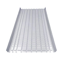 Lit hydroponique mobile en plastique, support de culture vertical pour serres agricoles