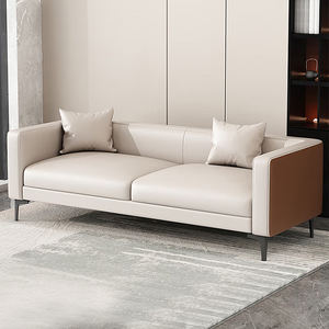 Modernes Büro-Empfangssofa-Set - Leder-Bürocouch - Product Image 4