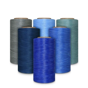 0.8Mm 1.0Mm Khâu Tay Da Chủ Đề Phẳng Sáp Chủ Đề <span class=keywords><strong>Polyester</strong></span> Sáp May Chủ Đề Cho Giày - Product Image 4