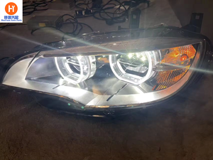 Nuevo para <span class=keywords><strong>BMW</strong></span> <span class=keywords><strong>X5</strong></span> <span class=keywords><strong>E70</strong></span> faros 2007-2013 <span class=keywords><strong>E70</strong></span> LED estilo azul DRL lámpara de señal Hid faro de coche - Product Image 6