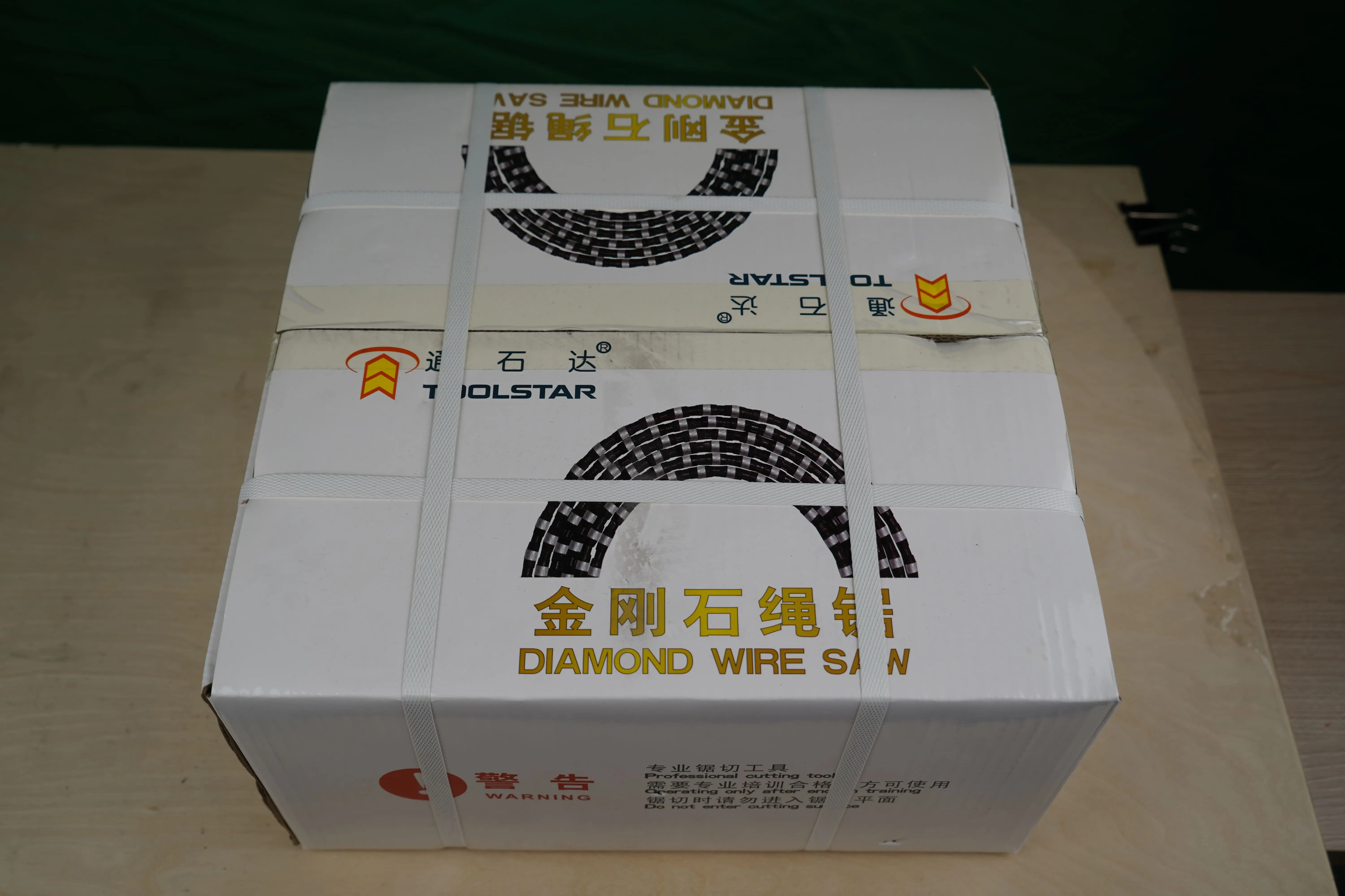 Toolstar sintered beads diamond wire saw rope for reinforced concrete cutting marble and granite cutting
