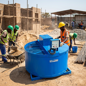 Malaxeur à béton automatique haute efficacité anti-sédimentation avec moteur 7,5 kW pour le coulage de tunnels sur chantier - Product Image 2