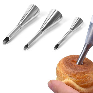 Stainless Steel Cupcake Puffs Injection Russian Syringe Cream