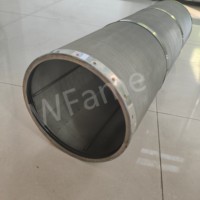 Filtre à aspiration en acier inoxydable robuste pour remplacement de filtre à mailles métalliques, pour filtration de compresseur d'ammoniac SSD-350