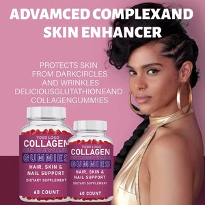 Gummies au Collagène pour une Peau, des Cheveux et des Ongles Éclatants, Saveur Baies Sucrées, Complément Anti-Âge et Hydratant, Végétalien - Product Image 5