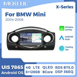 MEKEDE X40 UIS7865 8+128G QLED AKM DSP CarPlay sans fil Android Auto pour BMW <span class=keywords><strong>Mini</strong></span> 2004-2006 - Product Image 1