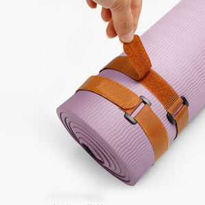 Estera de <span class=keywords><strong>yoga</strong></span> ajustable portátil Correas de transporte Camping al aire libre Picnic Manta Cable Tie - Product Image 2