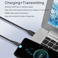 Câble de charge rapide pour téléphone portable 60W Type C 2 en 1, USB A vers USB C, vente en gros en stock pour téléphone portable