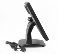 Monitor LED de 15 Pulgadas 4:3 con Carcasa de Aluminio MSR, Ángulo Ajustable, para Caja Registradora, Tienda Minorista, Precio de Fábrica OEM ODM