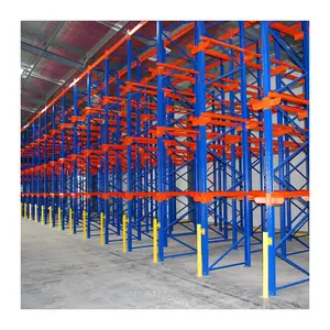 China storage shelf manufacturer free drawing design lowest price industrial drive in racking system