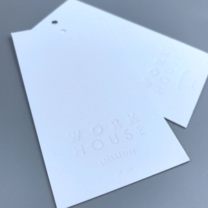 Fashion New Design Embossed Special Gift String Pvc Hangtags Custom logo Shoes Garment Labels hang <b>Tag</b> - Product Image 3