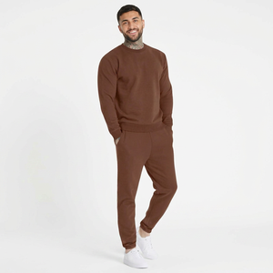 Sportswear Gym 100% Fitness Fleece Training Tracksuits For Unisex <b>Two</b> <b>Piece</b> <b>Set</b> Tracksuit Jogger Suit For Men Sweatshirt & Pants - Product Image 1