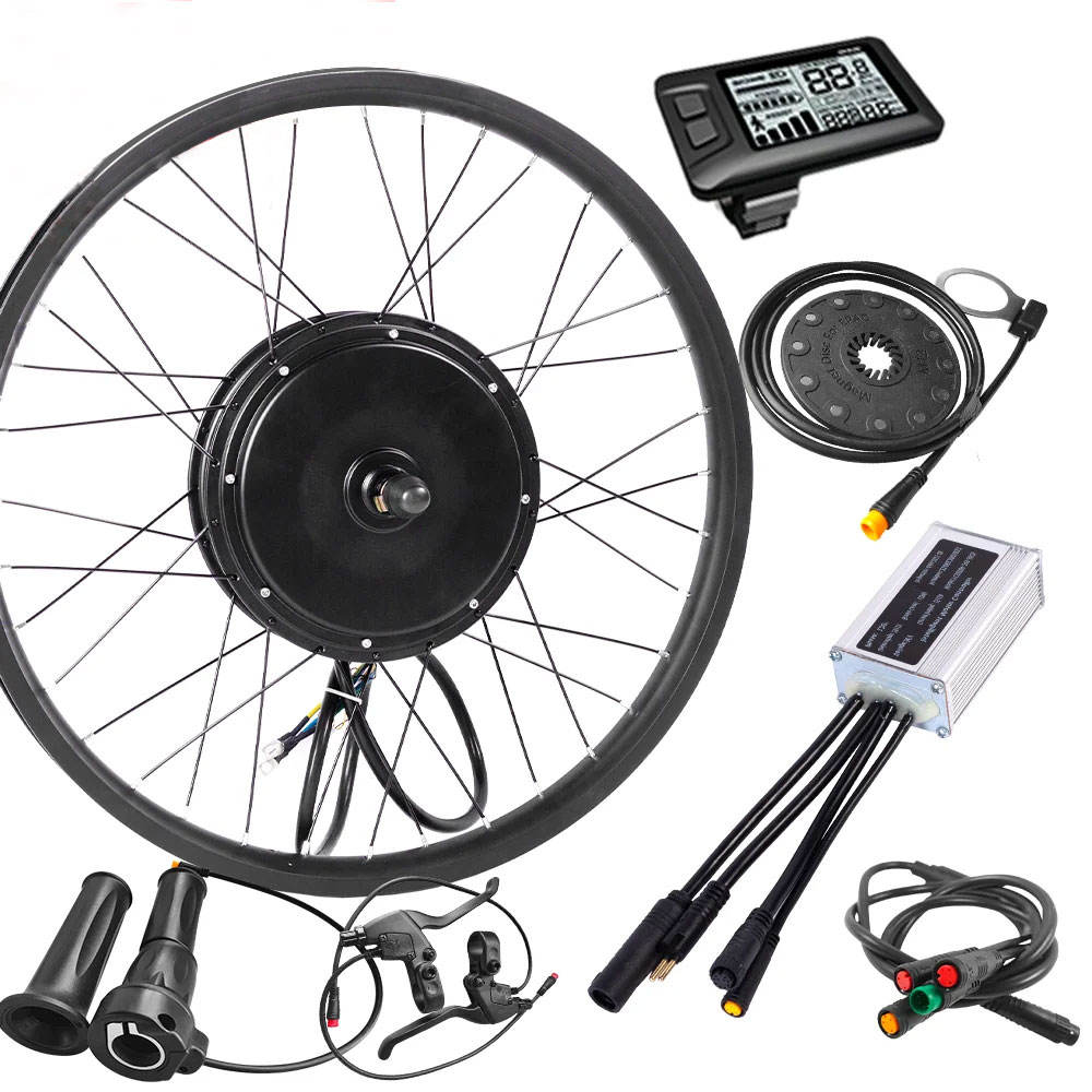 3000W Brushless Hub Motor Electric Bicycle Conversion Kit