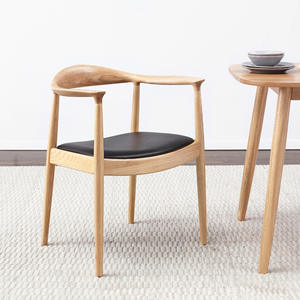 Venta al por mayor de diseño moderno, sillón <span class=keywords><strong>Kennedy</strong></span>, silla de comedor de madera maciza, madera de Fresno, Presidente <span class=keywords><strong>Kennedy</strong></span> para Hotel, cafetería, restaurante - Product Image 1