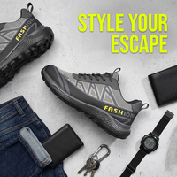 Chaussures de sport en mesh personnalisées pour hommes, OEM, légères, décontractées, semelle en caoutchouc, respirantes, chaussures de mode