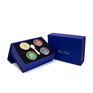 Cajas de productos premium negras Caja de regalo de <span class=keywords><strong>caviar</strong></span> Embalaje para envío <span class=keywords><strong>Comprar</strong></span> en línea desde China - Product Image 1