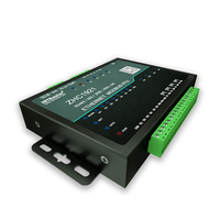 Módulo RF Inalámbrico de Alto Rendimiento con 4 Entradas de Relé, Puerta de Enlace Analógica RTU Modbus, Convertidor LAN RS485