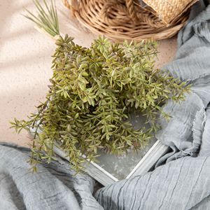 Flor Artificial de Regaliz, Plástico Verde, Decoración de Interiores para Bodas, Ramo Estilo Transfronterizo - Product Image 3