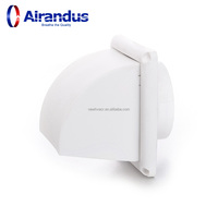 NOUVEAU Diffuseur carré en plastique de haute qualité HVACR SMS-PW pour ventilation industrielle, grille d'aération avec surface brossée