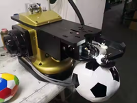 Machine à coudre industrielle QS-600A à bras long pour le cuir, le football, le volley-ball, les poupées en tissu, la fourrure