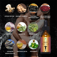 Crème corporelle à l'huile essentielle aromatique personnalisée pour l'agrandissement de la zone intime masculine, soin de santé efficace pour tous les types de peau