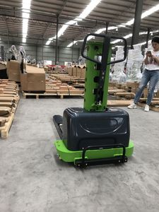 Cheap Price 1.5T 0.5T 1.0T 1.3T Semi &amp; Full-Electric Self-Lifting <strong>Stackers</strong> &amp; <strong>Reclaimers</strong> Self Loading Pallet <strong>Stacker</strong> for Car - Product Image 2