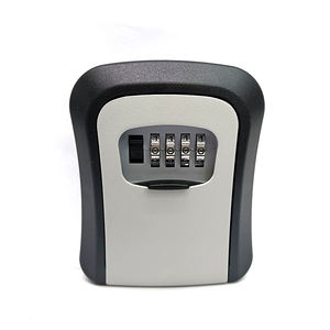 Plastic Wall Mounted Waterproof Key <strong>Security</strong> Lock Box with Safe <strong>4</strong> Digit Combination <strong>Code</strong> for Holder Hidden Keeper Storage - Product Image 2