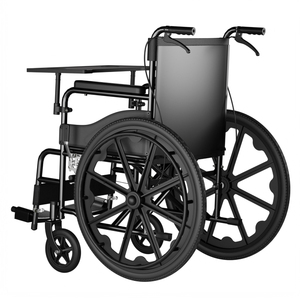 <span class=keywords><strong>Silla</strong></span> <span class=keywords><strong>de</strong></span> <span class=keywords><strong>Ruedas</strong></span> Manual a <span class=keywords><strong>Precio</strong></span> <span class=keywords><strong>de</strong></span> Fábrica con <span class=keywords><strong>Ruedas</strong></span> Autopropulsadas <span class=keywords><strong>de</strong></span> Acero al Carbono <span class=keywords><strong>de</strong></span> 24'' y Freno para Discapacitados, Ancianos y Rehabilitación - Product Image 3