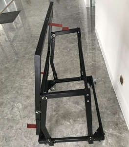 عربة خشبية بقاعدة معدنية, عربة خشبية بقاعدة معدنية مناسبة لأشخاص الأعمال الخشبية سهلة التركيب - Product Image 2