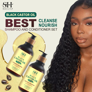 Marque privée vente en gros Ensemble de soins capillaires à l'huile de ricin Produits pour <span class=keywords><strong>cheveux</strong></span> bouclés pour femmes noires Huile de ricin pour la croissance des <span class=keywords><strong>cheveux</strong></span> - Product Image 5