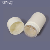 Stick de déodorant cosmétique rechargeable rond personnalisé de 15g 20g 30g 50g 60g 75g 90g, flacon de déodorant de 50ml