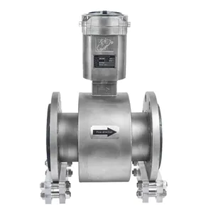 Battery powered electromagnetic flow meter for commercial usage,DMA flow meter AMR/AMI and data-logging device compatible