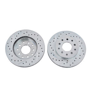 ชุดดิสก์เบรกหลังขนาด 11 นิ้ว แบบเจาะรู/แบบร่อง สีดำ พร้อมคาลิปเปอร์ สำหรับรถเชฟโรเลต อิมพาลา เบลแอร์ สตรีท ร็อด ปี 1955-68 อะไหล่รถคลาสสิก - Product Image 6