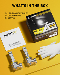 ไฟตัดหมอก AUXITO 880 3000K สีเหลืองทอง ไฟออฟโรด หลอดไฟตัดหมอก สำหรับสภาพอากาศหมอก - Product Image 6