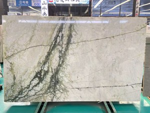 印度背光半透明石绿玛瑙大理石地砖价格块材石材厂家直销 - Product Image 3