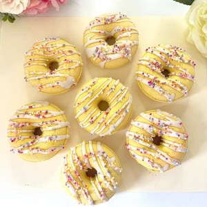 Vente en gros de boules de sel de bain nourrissantes et apaisantes en forme de beignets, ensemble de produits de bain, vente directe - Product Image 2