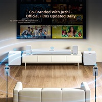 Système Home Cinéma 7.2 Canaux SJY A11 avec Barre de Son Sans Fil en Bois pour TV et Projecteur (Optique, AUX, USB)