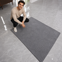 Maßgefertigter Teppich mit individuellem Muster, OEM-Größe, gewebt, schmutzabweisend und wasserabsorbierend