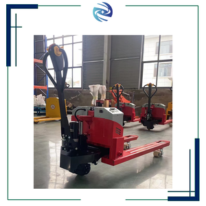 Novo caminhão de pálete semi-elétrico durável com sistema de frenagem manual + elétrico 1:56 - Product Image 6