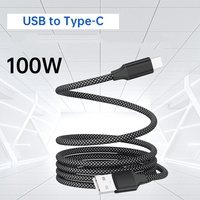 Câble magnétique de charge rapide Portable universel stockage facile sans enchevêtrement USB-C au câble de chargeur de type C PD60w 100w pour Smartphone